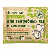 Купить Средство Зеленый Пакет для выгребных ям и септиков 40 г по низкой цене