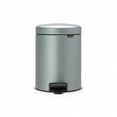 Купить Бак Brabantia newicon мусорный, мятный металлик, 5 л по низкой цене