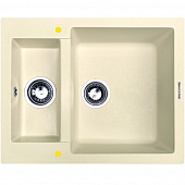 Купить Мойка Zigmund & Shtain Rechteck 600.2 кухонная гранитная Молодое шампанское по низкой цене
