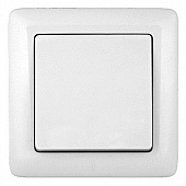 Купить Выключатель Schneider Electric Хит VS16-133-B одноклавишный белый по низкой цене