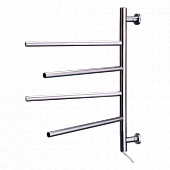 Купить Полотенцесушитель Domoterm Джаз DMT 108 П4 электрический поворотный 510х710 мм по низкой цене