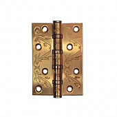 Купить Петля Adden Bau дверная 100X70X2.5 4BB Flo с четырьмя подшипниками Satin Gold по низкой цене