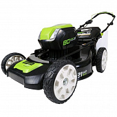 Купить Газонокосилка Greenworks GD80LM53 аккумуляторная без аккумулятора и зарядного устройства по низкой цене