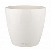 Купить Кашпо Lechuza Classico white high gloss 28x26 см по низкой цене