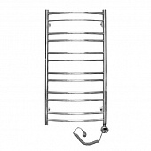 Купить Полотенцесушитель Domoterm Калипсо хром П12 электрический, правое подключение 500х1000 мм по низкой цене