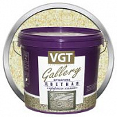 Купить Штукатурка VGT Gallery №13 кварц с эффектом камня с глиттером золото среднезернистая 6 кг по низкой цене