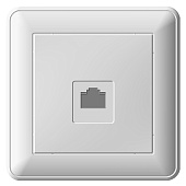 Купить Розетка Schneider Electric W59 RSI-152K5E-18 RJ45 компьютерная одноместная белая по низкой цене