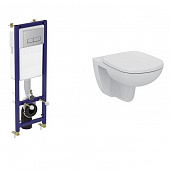 Купить Унитаз Ideal Standard W990101 подвесной с инсталляцией по низкой цене