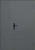 Купить Двупольная глухая противопожарная дверь Поликом ei 90 по низкой цене