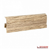 Деревянный, металлический, пластиковый напольный плинтус.