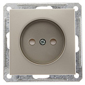 Купить Розетка Schneider Electric W59 RS16-151-4-86 одноместная с защитными шторками шампань по низкой цене