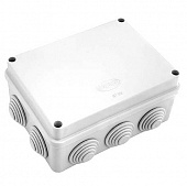 Купить Коробка Gusi С3В1510 Б Евро белая IP55 распределительная 150х110х70 мм по низкой цене