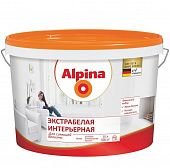 Купить Краска Alpina Экстрабелая интерьерная матовая 10 л по низкой цене