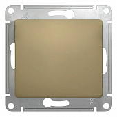 Купить Выключатель Schneider Electric Glossa GSL000411 одноклавишный титан по низкой цене