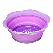 Купить Дуршлаг Walmer Rainbow складной, 22 см по низкой цене