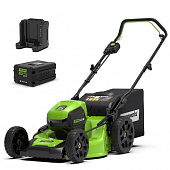 Купить Газонокосилка Greenworks 60V GD60LM51HPK4 аккумуляторная по низкой цене