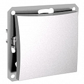 Купить Выключатель Schneider Electric Дуэт WDE000111 одноклавишный белый по низкой цене