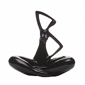 Купить Статуэтка Garda Decor Женщина C6128 черная по низкой цене