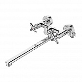 Купить Смеситель для ванны IDDIS Acros с длинным изливом по низкой цене