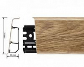 Деревянный, металлический, пластиковый напольный плинтус.