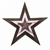 Купить Декор La Neige Звезда WDS-PINK по низкой цене