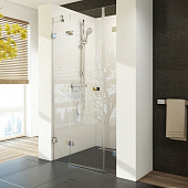 Купить Дверь Ravak Brilliant BSD3-120 R Transparent душевая хром по низкой цене