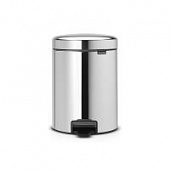Купить Бак Brabantia newicon мусорный, стальной полированный, 5 л по низкой цене