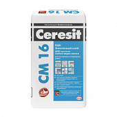 Купить Клей Ceresit CM 16 для плитки эластичный серый 5 кг по низкой цене