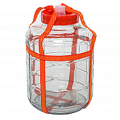 Купить Банка для вина с гидрозатвором 25 л по низкой цене