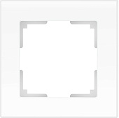 Купить Рамка Werkel Favorit WL01-Frame-01 белая матовая одноместная по низкой цене