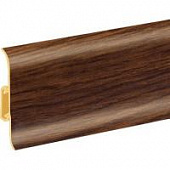 Деревянный, металлический, пластиковый напольный плинтус.