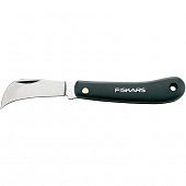 Купить Нож Fiskars 125880 садовый крючкообразный для прививок по низкой цене