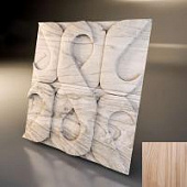Купить Стеновая 3D панель Relieffo Hearts (Ясень) Д018Я 600х600х30 мм по низкой цене