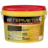 Купить Герметик VGT акриловый для срубов белый 15 кг по низкой цене