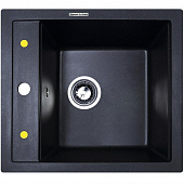 Купить Мойка Zigmund & Shtain Platz 465 кухонная гранитная Темная скала по низкой цене