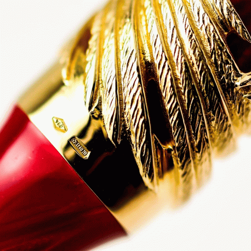 Купить Ручка Montegrappa Eternal bird Phoenix gold M перьевая по низкой цене