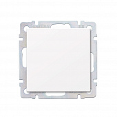 Купить Выключатель одноклавишный Smartbuy Нептун без рамки белый по низкой цене