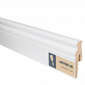 Деревянный, металлический, пластиковый напольный плинтус.