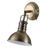 Купить Спот Arte lamp настенный A1102AP-1AB по низкой цене