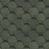 Купить Черепица гибкая Технониколь Shinglas Финская Соната зеленая по низкой цене