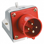 Купить Вилка IEK ССИ-514 PSR52-016-4 силовая наружной установки 16А 3P+PЕ 380В по низкой цене