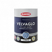 Купить Эмаль PLASCON VELVAGLO WB универсальная, полуглянцевая, White (белая), 1 л по низкой цене