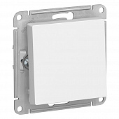 Купить Кнопка звонка Schneider Electric Атлас Дизайн без рамки белая по низкой цене