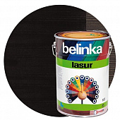Купить Пропитка Belinka Lasur № 22 для древесины Эбеновое дерево 10 л по низкой цене
