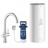 Купить Смеситель Grohe Red Duo New 30079001 для кухни с водонагревателем по низкой цене