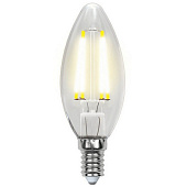 Купить Лампа Uniel Air LED-C35-6W/E14 прозрачная 3000K светодиодная по низкой цене