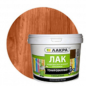 Купить Лак Лакра с УФ-фильтром акриловый тонированный махагон 2,5 кг по низкой цене