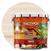 Купить Защитный состав Текстурол Тиксо для древесины белый 3 л по низкой цене