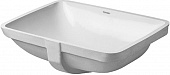Купить Раковина Duravit Starck-3 встраиваемая, прямоугольная, керамика, белый 0305490000 по низкой цене