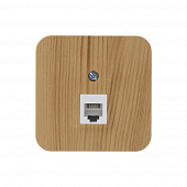 Купить Розетка телефонная Schneider Electric Бланка ясень по низкой цене
